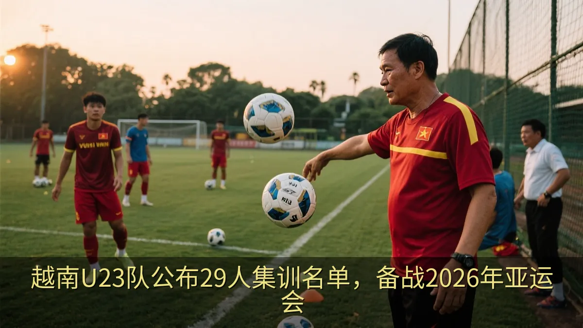越南U23队公布29人集训名单，备战2026年亚运会