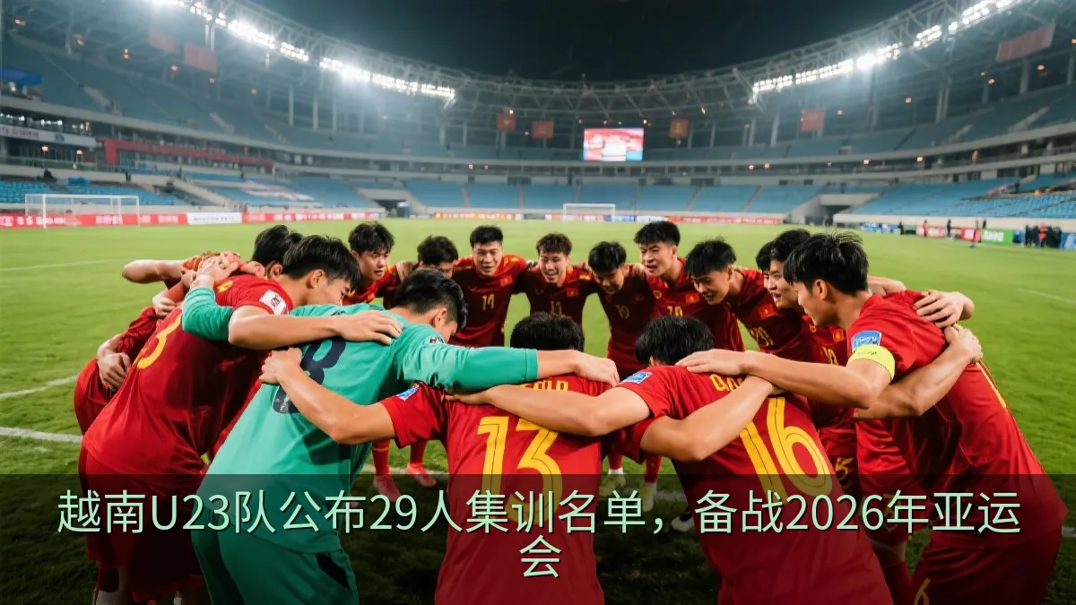 越南U23国家队公布亚运会备战集训名单
