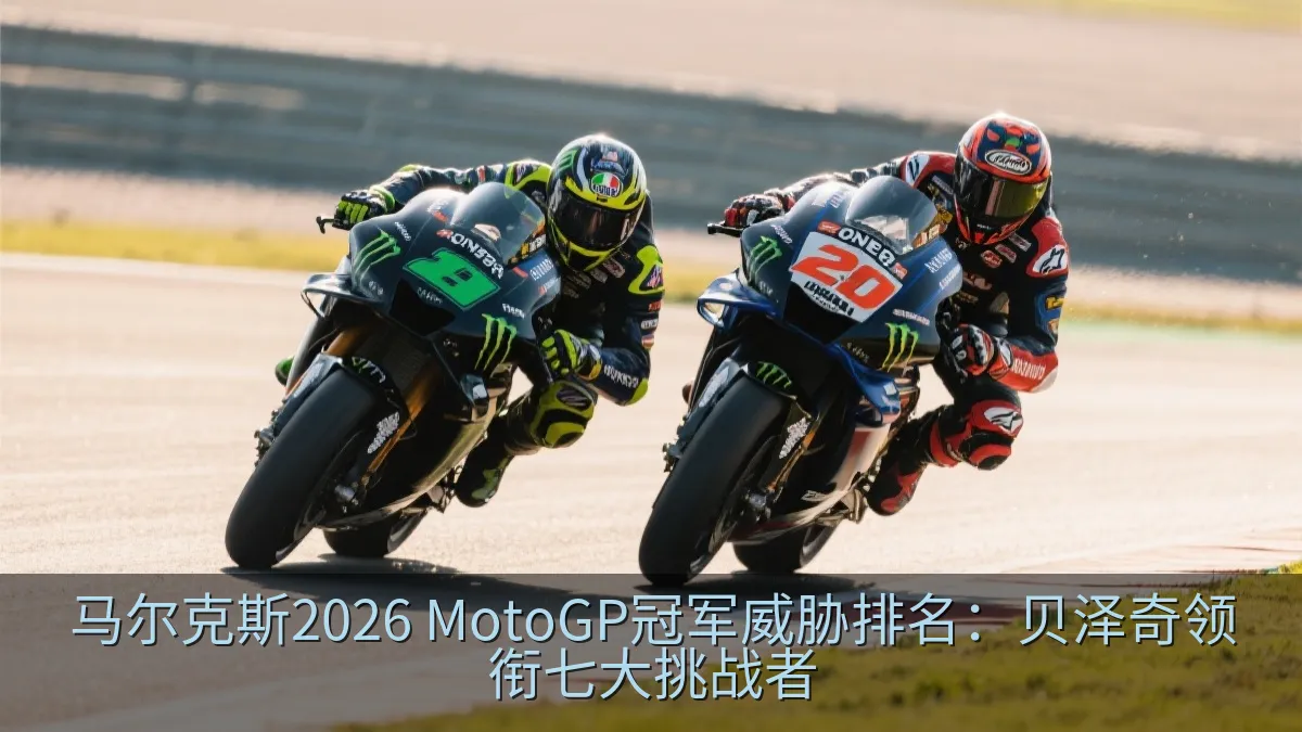 马尔克斯2026 MotoGP冠军威胁排名：贝泽奇领衔七大挑战者